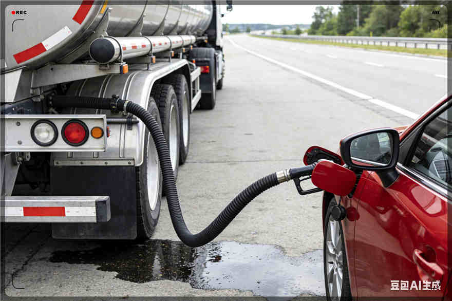 巨鹿汽车救援送水案例